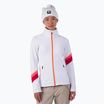 Damen Sweatshirt Hoodie Pullover Rossignol Strawpile Fleece Fz white