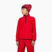 Sweatshrit Hoodie Kinder Rossignol Jr Strawpile Fleece Fz sports red