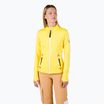 Ski Sweatshrit Hoodie Damen Rossignol Climi true yellow