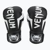 Venum Elite Boxhandschuhe schwarz und weiß 0984