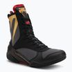 Venum Elite Boxing Schuhe stom grau/goldenen Logo