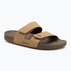 Quiksilver Herren Rivi Leder Double Adjust Flip-Flops hellbraun 1