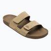 Quiksilver Herren Rivi Leder Double Adjust Flip-Flops hellbraun 1