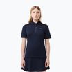 Lacoste Damen Poloshirt PF5179 navy blau/weiß