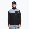Snowboard Sweatshirt Hoodie  Herren Quiksilver Aker Full Zip Fleece  true black