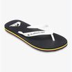 Herren Quiksilver Molokai schwarz rasta flip flops