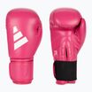 adidas Speed 50 rosa/weiße Boxhandschuhe