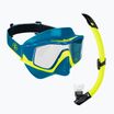 Aqualung Vita Combo Schnorchelset Maske + Schnorchel blau/gelb SC4269807