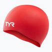 TYR Wrinkle Free Badekappe rot