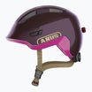 Fahrradhelm Kinder ABUS Smiley 3.0 ACE LED royal purple