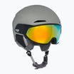 Alpina Alto Q-Lite Mond/Grau matt/Gold Spiegel Skihelm