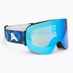 Skibrille Alpina Penken Q-Lite black/ Lila/ leo matt/ blue