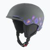 Skihelm Kinder Alpina Brix midnight/ grey leo matt
