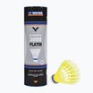 Badminton-Federbälle VICTOR Nylon Shuttle 3000 fast 6 Stk. gelb