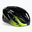 UVEX Boss Race Fahrradhelm schwarz/gelb S4102292015