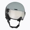 Skihelm UVEX Wanted Visor glacier/rhino matt/mirror silver smoke