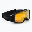 Skibrille UVEX Elemnt FM black matt/mirror green clear lasergold lite