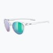 UVEX Sonnenbrille LGL 54 klar/grün verspiegelt