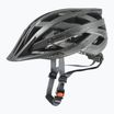 Fahrradhelm UVEX I-vo CC schwarz / smoke matt