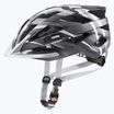 Fahrradhelm UVEX Air Wing CC schwarz / silber matt