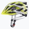 Fahrradhelm UVEX Air Wing CC grau / lime matt