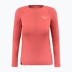 Salewa Zebru Med Warm AMR Frauen thermische Longsleeve fluo Koralle