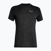 Herren-Trekkinghemd Salewa Puez Melange Dry black out melange