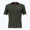 Herren Salewa Pedroc Dry Mesh T-shirt dunkel oliv