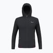 Trekking Sweatshirt Hoodie Herren Salewa Pedroc PL Hooded black out