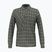 Herrenhemd Salewa Fanes Flannel 5PL shadow/dark olive