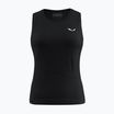 Damen-Trekking-Tank-Top Salewa Puez Sporty Dry Tank schwarz out