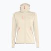 Trekking Sweatshirt Hoodie Damen Salewa Agner Hybrid PL/DST oatmeal melange