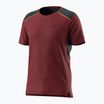 Herren DYNAFIT Sky burgunderfarbenes Laufshirt