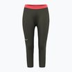 Damen Salewa Cristallo Warm AMR 3/4 Thermohose dunkel oliv