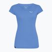 Damen-Trekking-Shirt Salewa Puez Melange Dry Morgenblau melange