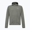 Herren-Trekking-Sweatshirt Salewa Puez Sun Hoodie shadow