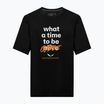 Herren Salewa Eagle Outside Loose schwarz out T-Shirt