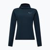 Damen-Trekking-Sweatshirt Salewa Puez Sun Hoodie navy Blazer
