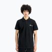 Herren Alpha Industries Basic Polo Small Logo T-Shirt schwarz
