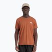 Herren Alpha Industries Basic Small Logo T-Shirt haselnussbraun