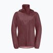 Jack Wolfskin Stormy Point 2L Damen Regenjacke rot ocker