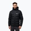 Jack Wolfskin Herren Daunenjacke Nebelhorn Down Hoody schwarz