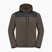 Jack Wolfskin Herren Fleecejacke Kammweg Pile Fz kalter Kaffee