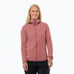 Jack Wolfskin Damen-Fleecejacke Kolbenberg Hooded Fz mineralrot