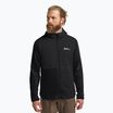Trekking Hoodie Sweatshirt Herren Jack Wolfskin Prelight Trail Hoody black