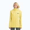 Damen Regenjacke Jack Wolfskin Trailtime 2L lemon ice