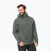 Jack Wolfskin Herren Regenjacke Kammweg 3L Jkt M grün 1115831