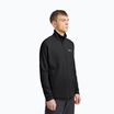 Jack Wolfskin Herren Fleece-Sweatshirt Baiselberg Fz schwarz