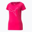 Damen Trainingsshirt PUMA Train Favorite Jersey Cat rosa 522420 64