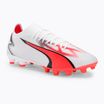 PUMA Ultra Match FG/AG Herren Fußballschuhe puma weiß/puma schwarz/fire orchid